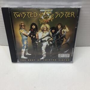 The Best of Twisted Sister Big Hits and Nasty Cuts CD 1992 Parental Advisory